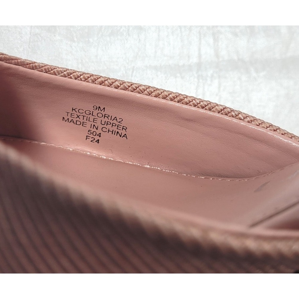 Clavin Klein Women's Gloria Ribbed High Heel Pumps - Ash Rose - Size 9M - Picture 6 of 6